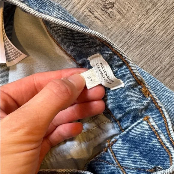 Madewell Longline Straight Jean - Picture 3 of 3